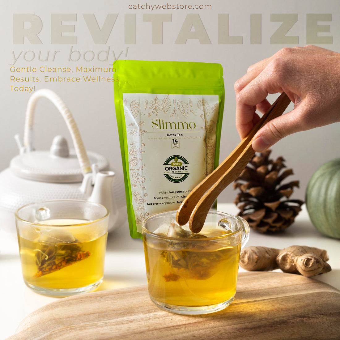 14 DAY DETOX - 100% Organic Premium Slimming Tea